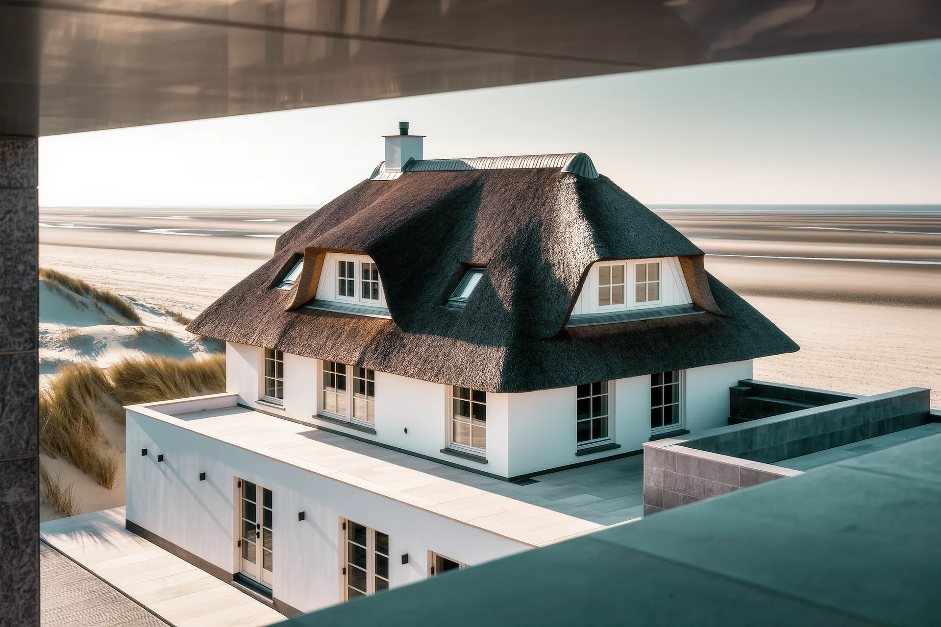 Exklusive Reetdachhäuser: Traditionelles Wohnen mit modernem Komfort auf Sylt